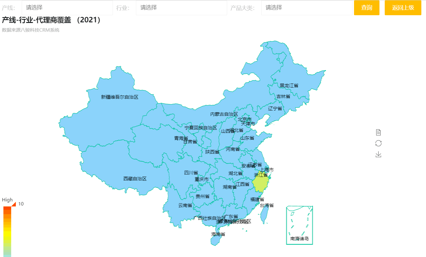 客戶(hù)分布圖