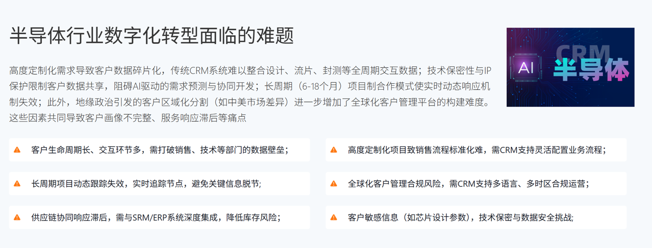 半導體行業(yè)數(shù)字化難題